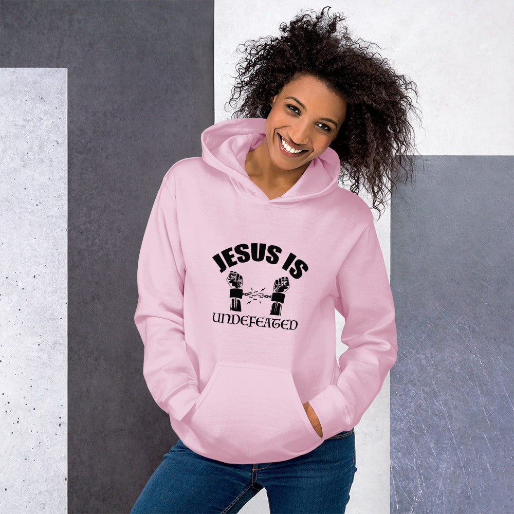 Jesus Is Undefeated Unisex Hoodie