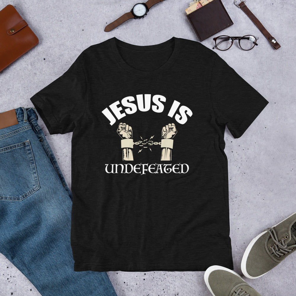 Jesus Is Undefeated Unisex T-Shirt