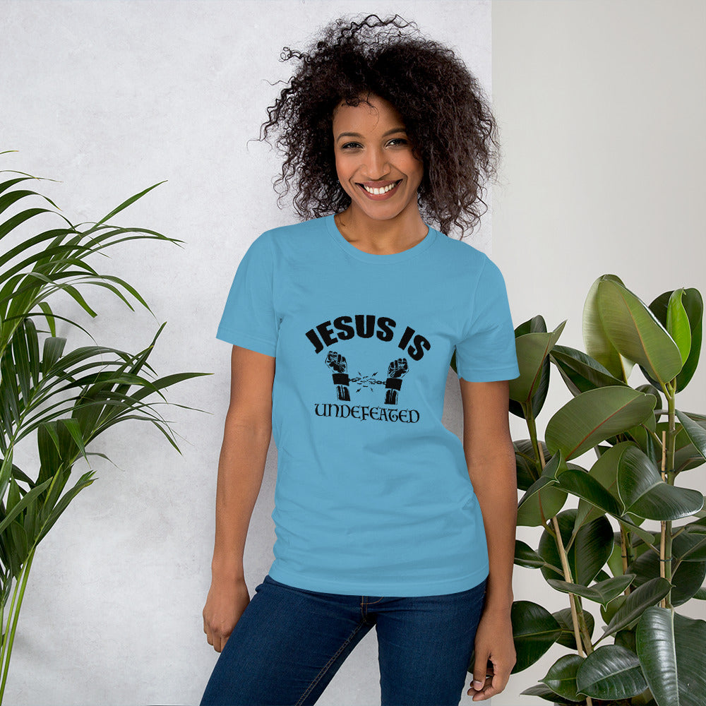 Jesus Is Undefeated Short-Sleeve Unisex T-Shirt