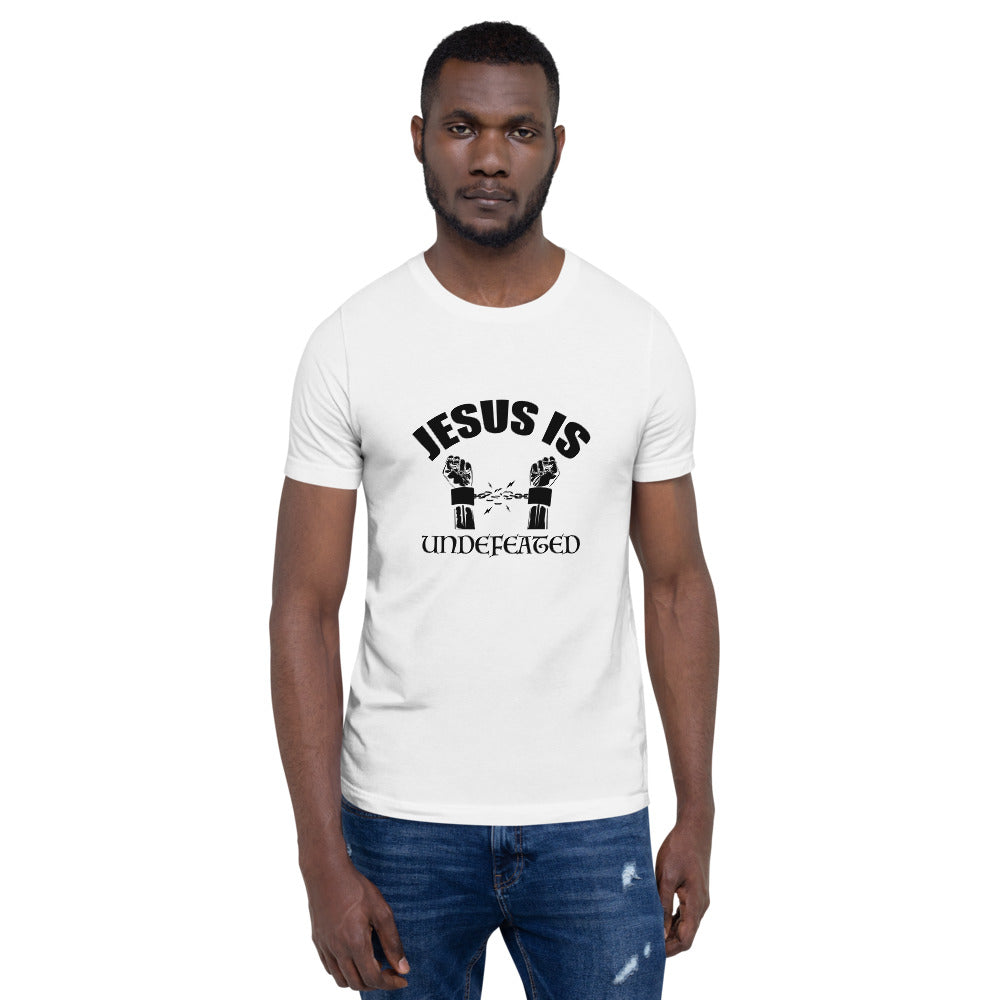 Jesus Is Undefeated Short-Sleeve Unisex T-Shirt